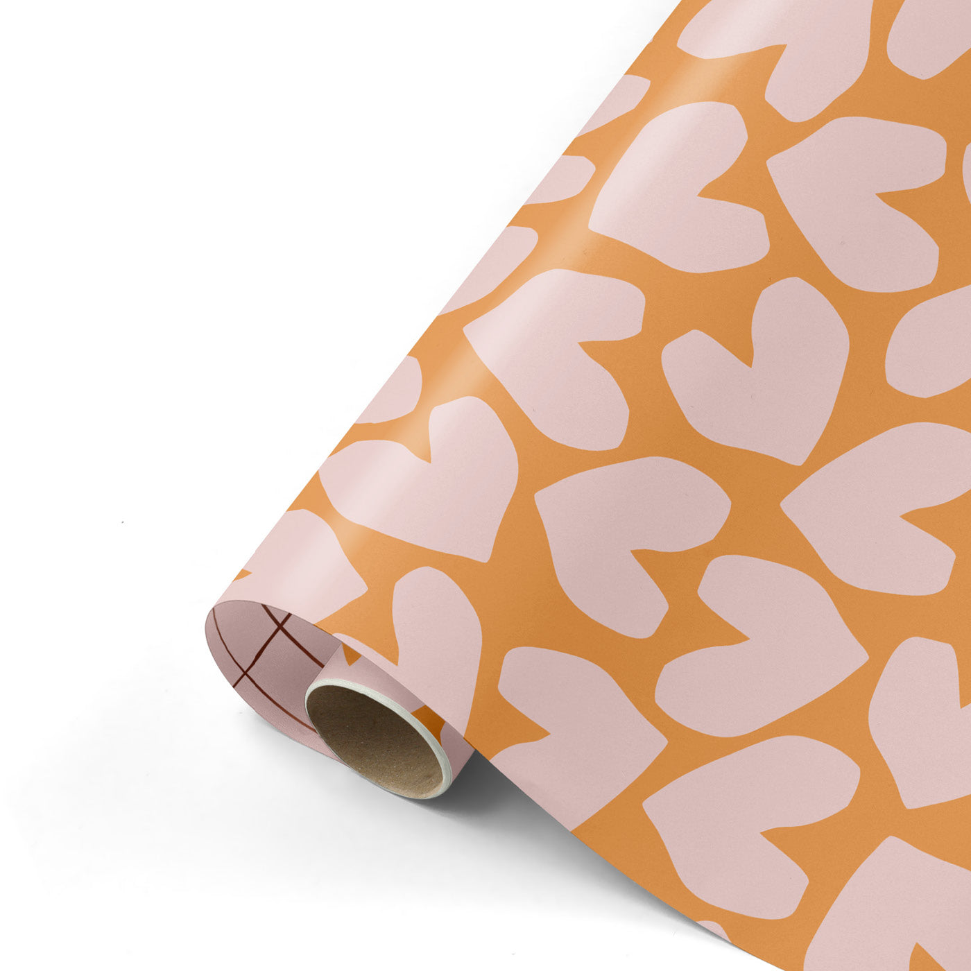 Cadeaupapier hartjes 50cm