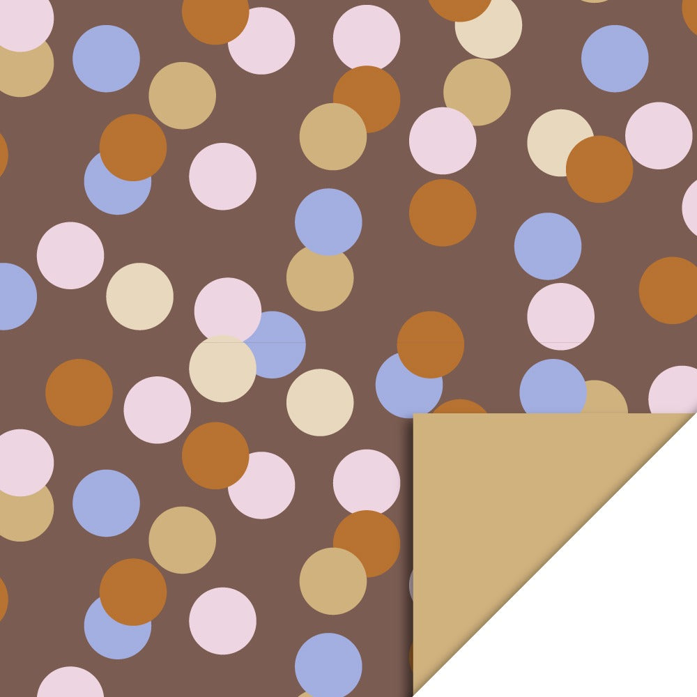 Cadeaupapier big confetti biscuit 70cm