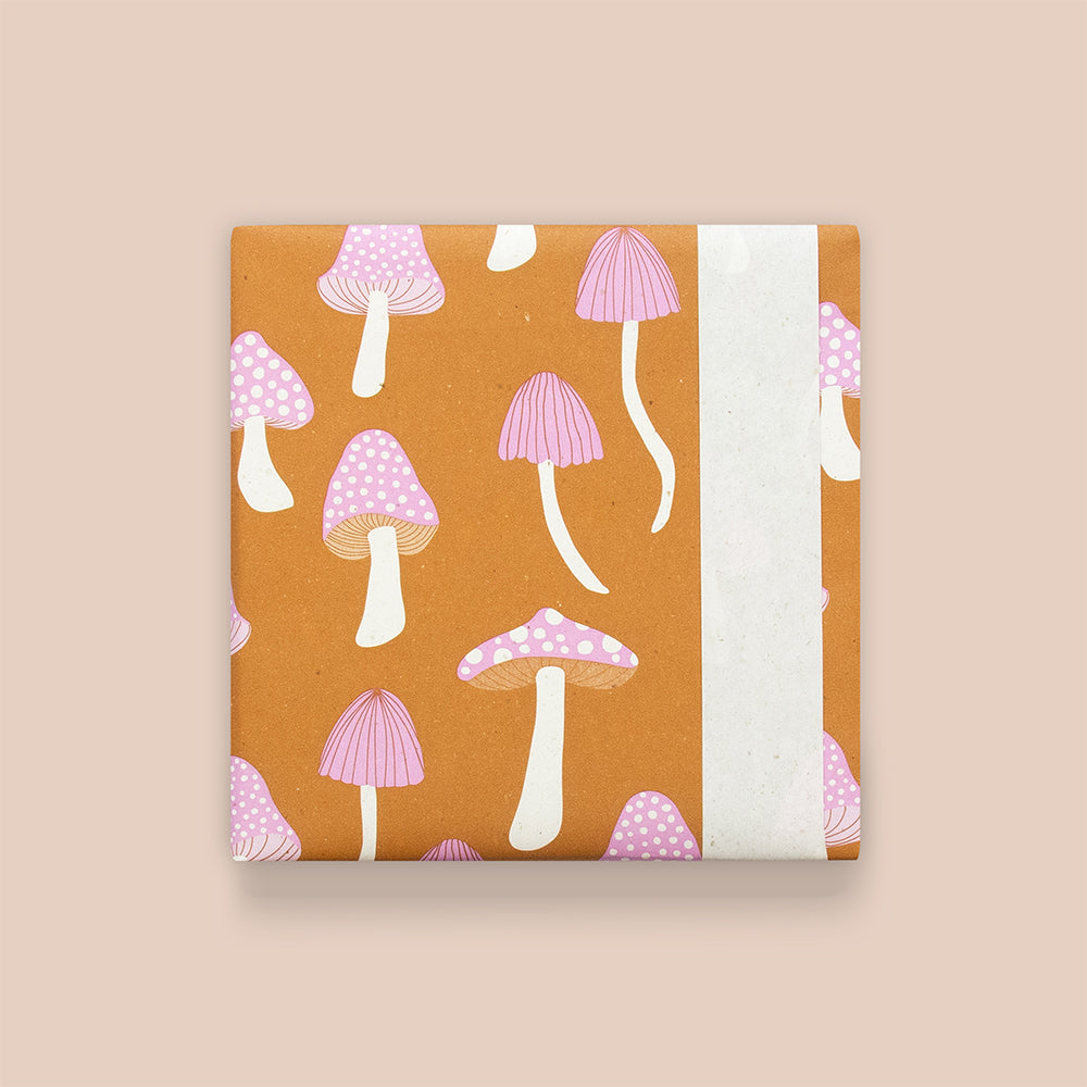 Cadeaupapier mushrooms cider 70cm