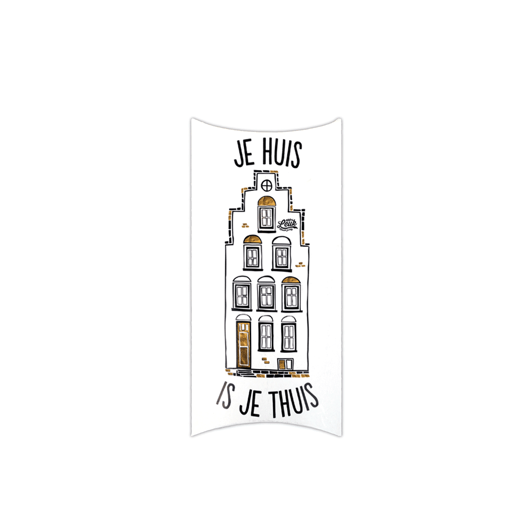Cadeauzeep- je huis is je thuis