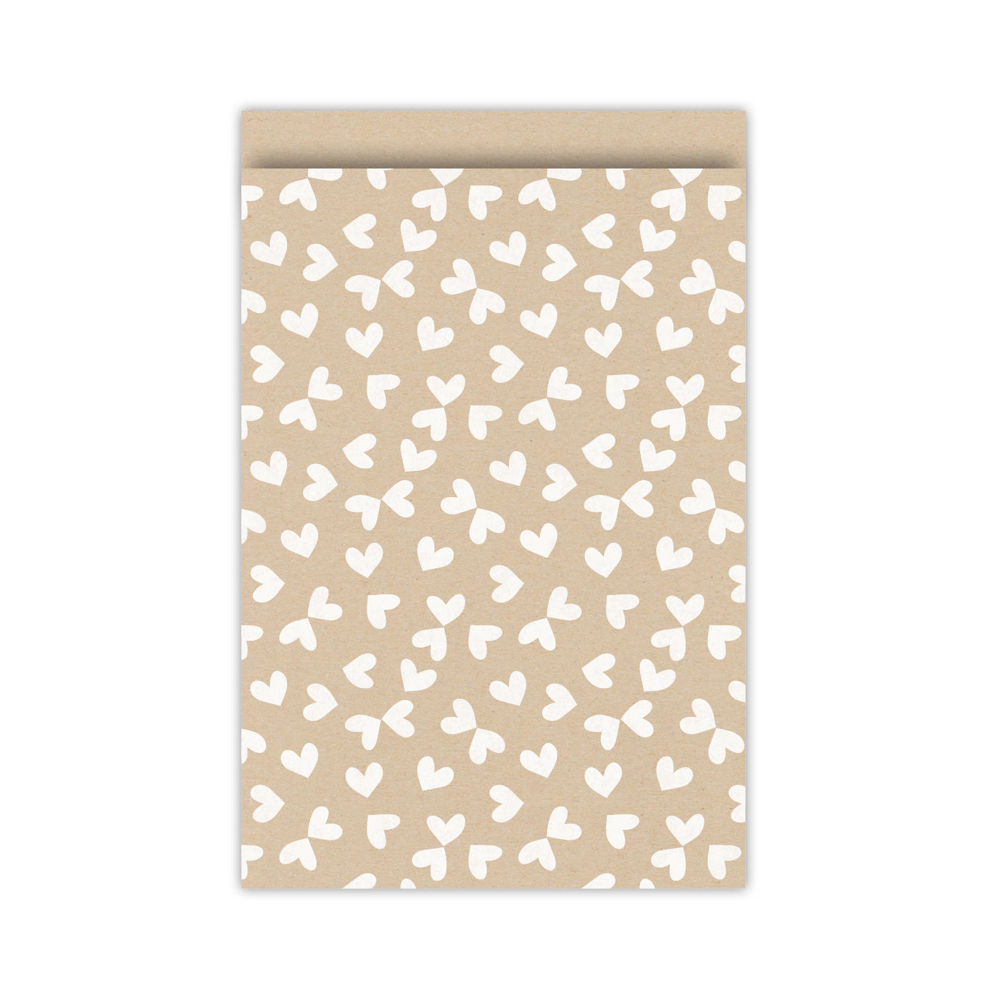 Cadeauzakje butterfly kisses kraft | 17x25cm | 5 stuks