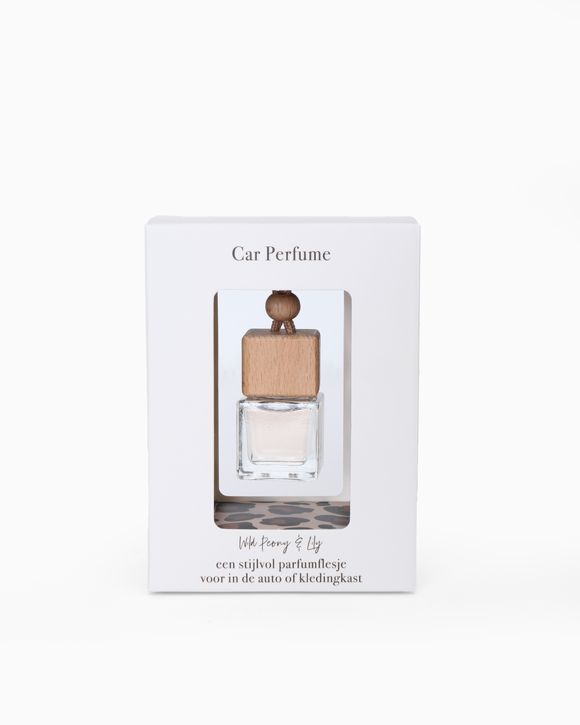 Autoparfum beige leopard