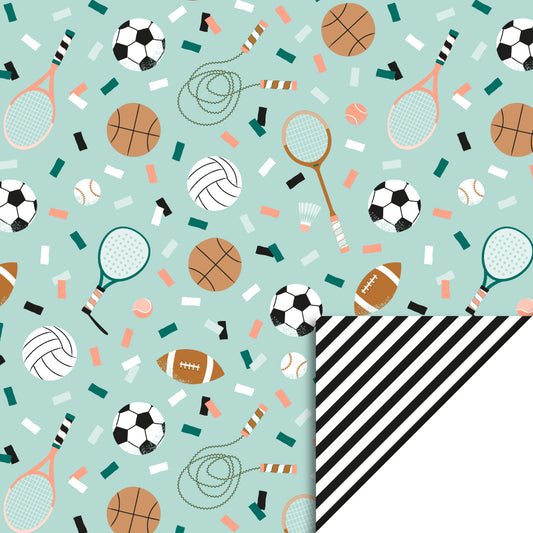 Cadeaupapier sports 70cm