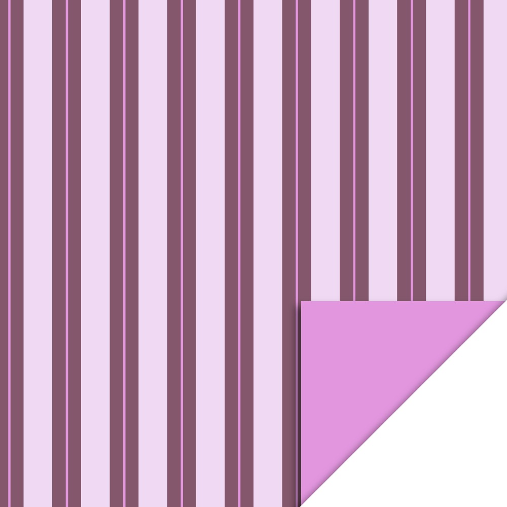Cadeaupapier strepen chalk beet red pink 70cm