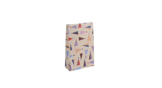Blokbodemzak party hat 15x6x24