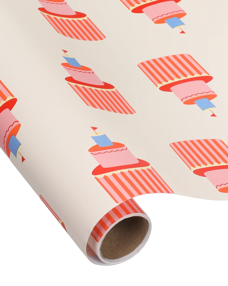 Cadeaupapier party cake 70cm