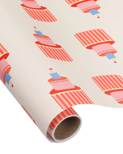 Cadeaupapier party cake 70cm