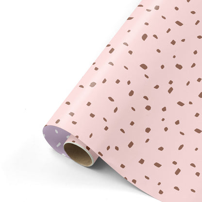 Set 5 rollen cadeaupapier 50cm warm