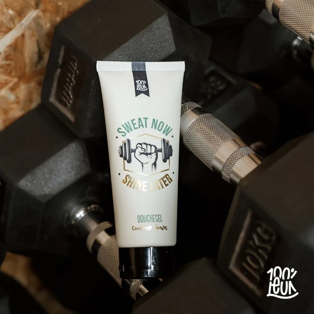 Douchegel in cadeauverpakking – Sweat now shine later