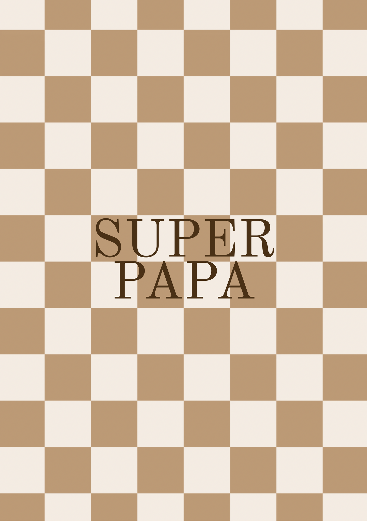 Mini kaart super papa