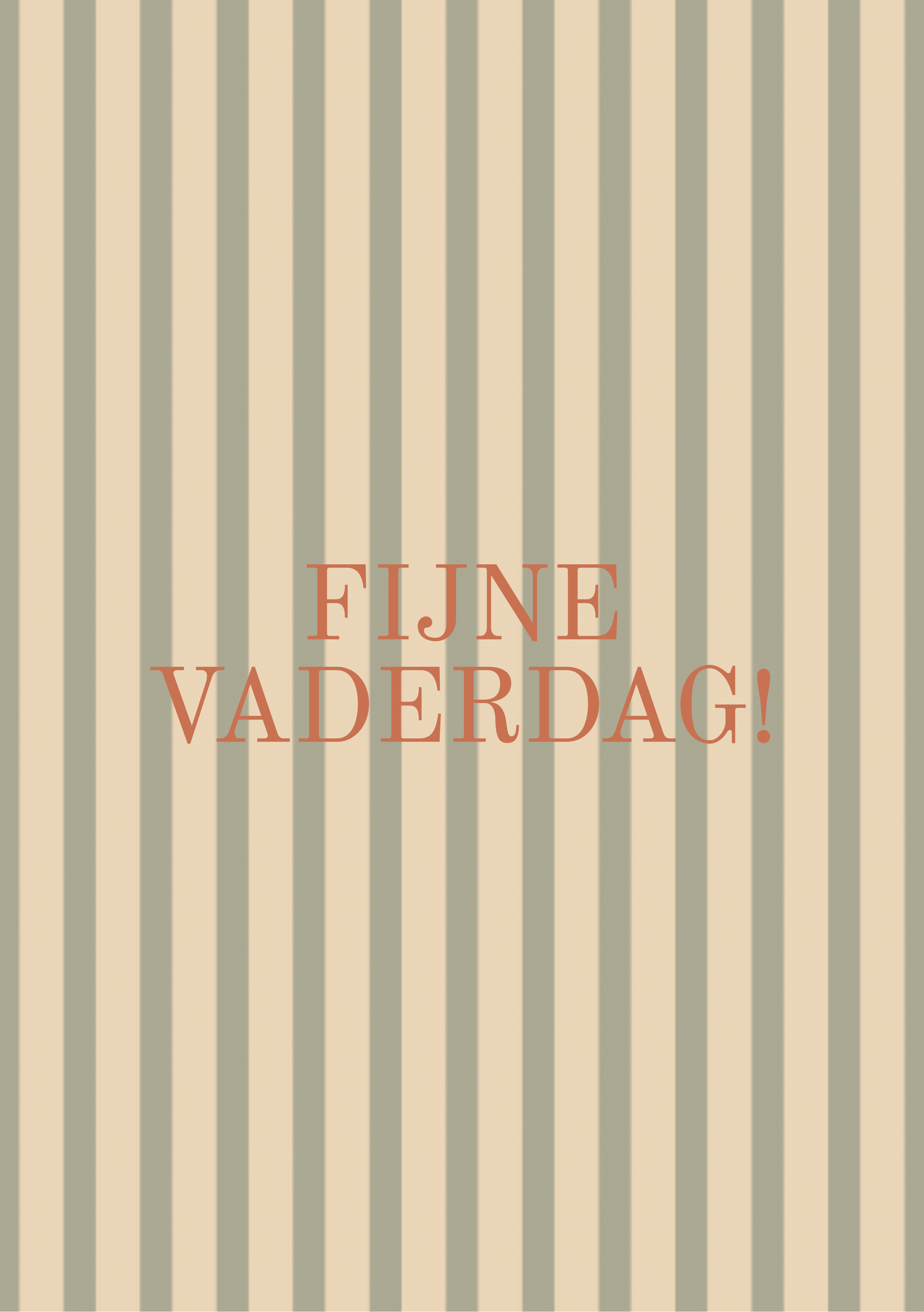 Mini kaart fijne vaderdag