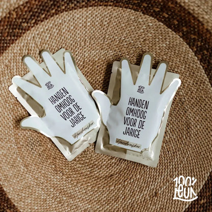 Handmasker - Handen omhoog voor de jarige