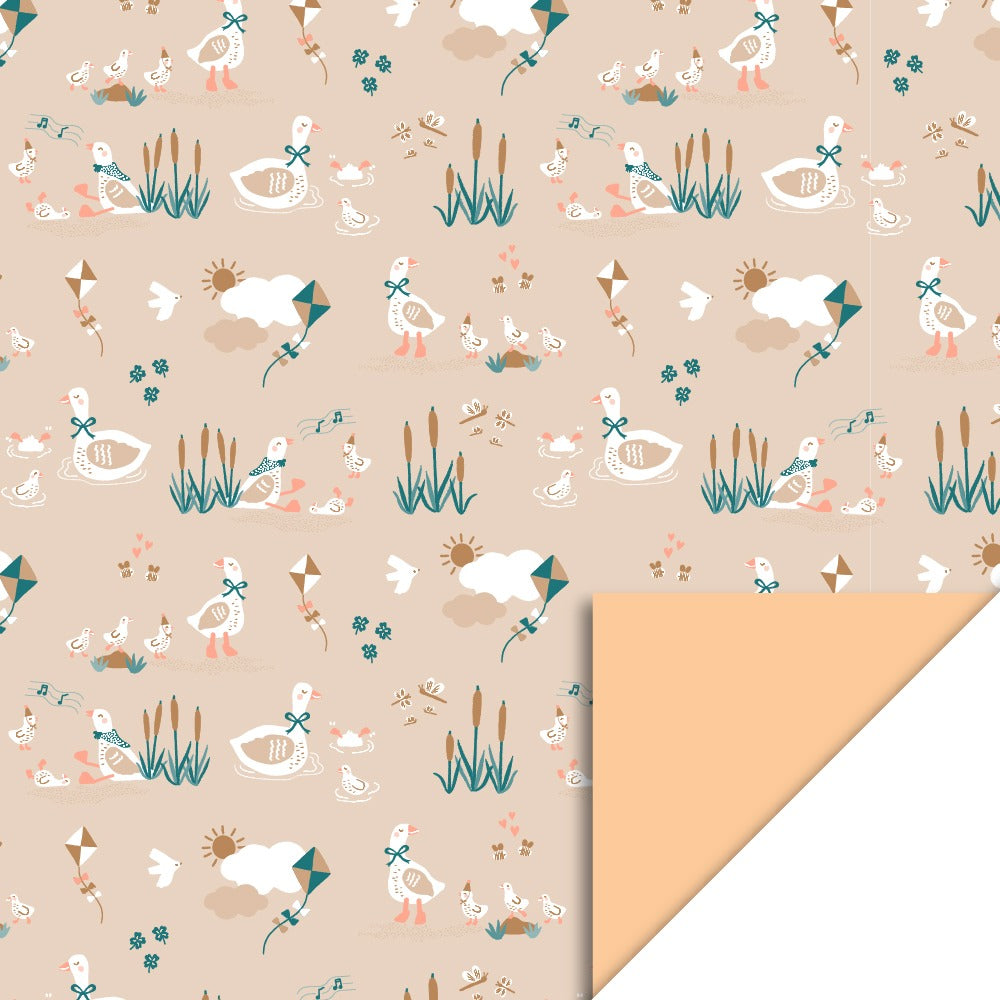 Cadeaupapier baby goose 70cm